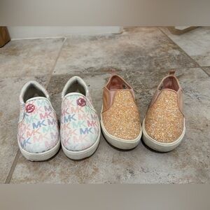 Michael Kors and Oshkosh shoes size 9T LOT of 2